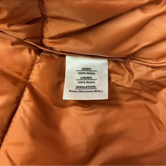 REI co-op 650 Down Puffer Jacket Womens Large redrock outdoor hiking lightweight - Picture 6 of 14